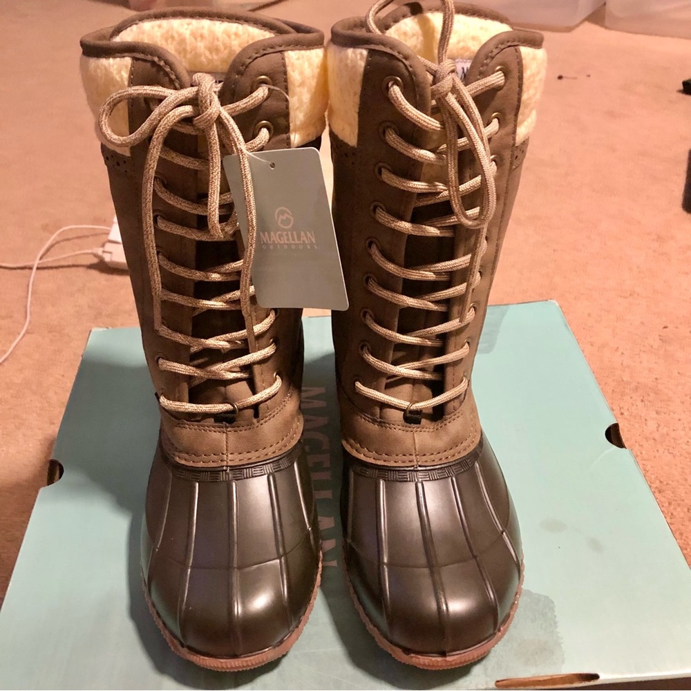 COPY - Magellan Sweater Collar Duck Boots